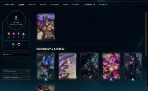 Conta Esmeralda com skin Yasuo Velho Oeste - League of Legends LOL