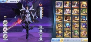 Vários Saint S com skills Upadas  e SS também, server A17 - Saint Seiya Awakening SSA