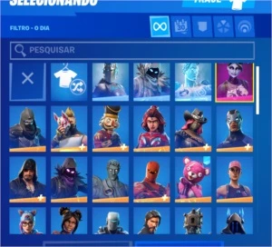 CONTA FORTNITE SEASON 2 COM 1775 VBUCKS OLHA SUBTITULO
