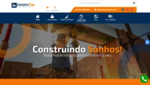 Site para Construtora com Painel Administrativo - Outros