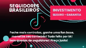 Seguidores Brasileiros TikTok - A partir de $2,90
