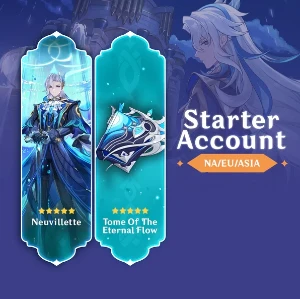 (NA) AR10 Neuvillette + Assinatura (Tome of the Eternal Flow - Genshin Impact