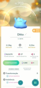 CONTA POKÉMON GO LVL 51 + MEWTWO IV 100% DITTO SHINY