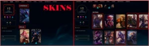 Conta de League Of Legends com Skin '' Vitoriosa '' LOL