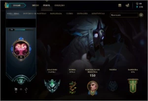 CONTA PLATINA 1 - League of Legends LOL