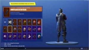 CONTA FORTNITE PASSE 2,3 E 4 COMPLETOS, 41 SKINS COM PVE