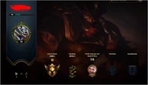 CONTA LOL GOLD 1 SMURF - League of Legends