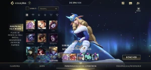 Conta Wild Rift - 292 Skins - Desafiante/Lenda - League of Legends: Wild Rift LOL WR