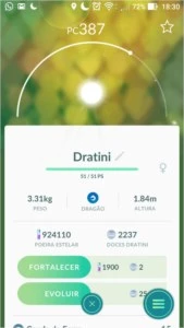 CONTA POKEMON GO NÍVEL 34 -1K CANDY DRATINI LARVITAR CHANSEY - Pokémon