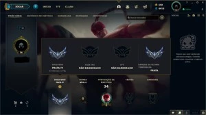 CONTA LOL PRATA PARA SMURFAR - C/ PRIME GAMING ATIVO - League of Legends