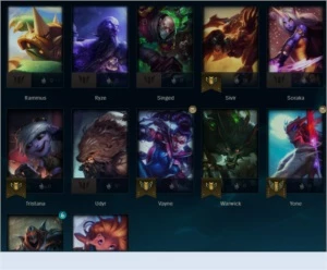SMURF DIAMANTE 4 - League of Legends LOL