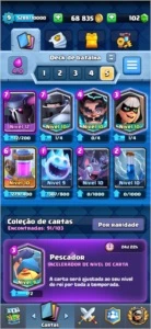 Conta Clash Royale, 5100 trofeus
