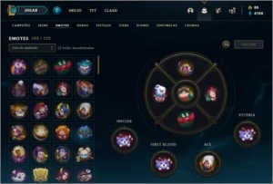 Conta DIAMANTE 1, com MMR ALTO E  228 SKINS! - League of Legends LOL