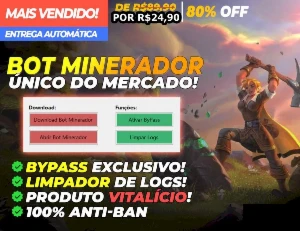 Bot Minerador Albion Online | WORK & UNDETECTED
