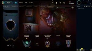 Conta league of legends platina 4 LOL