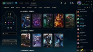 Conta Diamante 5 League of Legends LOL