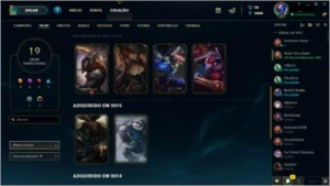 Conta Diamante 5 League of Legends LOL