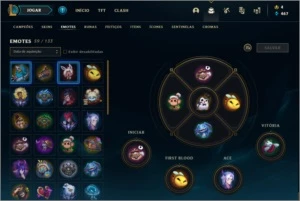 PLATINA 2 QUASE FULL CHAMP - League of Legends LOL