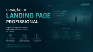 Criação de Landing Page Profissional para Vender Mais - Serviços Digitais