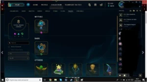 Conta Platina 4 League of Legends LOL