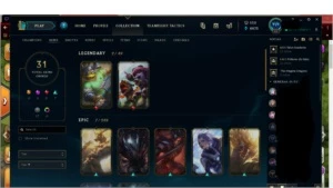 Conta Platina 4 League of Legends LOL