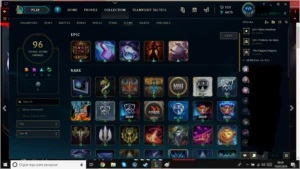 Conta Platina 4 League of Legends LOL