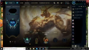 Conta Platina 4 League of Legends LOL