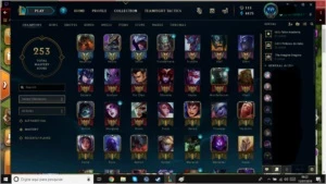 Conta Platina 4 League of Legends LOL