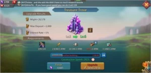 Conta Lords Mobile, 71M de poder, reino 934, pré-T4