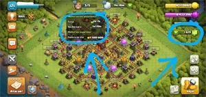Clash of Clans - Conta CV10 FULL e CC6 FULL
