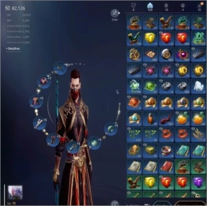 Lanceiro lvl 70 82K SA14 pet Epico e 2 Couros Epicos - MIR4