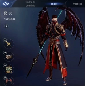 Lanceiro lvl 70 82K SA14 pet Epico e 2 Couros Epicos - MIR4