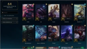 Conta Gold 1 - 10k essencia - 57% win rate - League of Legends LOL