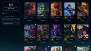 Conta Gold 1 - 10k essencia - 57% win rate - League of Legends LOL