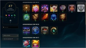 Conta Gold 1 - 10k essencia - 57% win rate - League of Legends LOL