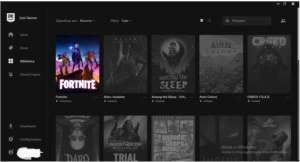 Conta Epic games com 22 jogos + conta de fortnite com o pass