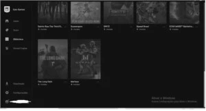 Conta Epic games com 22 jogos + conta de fortnite com o pass