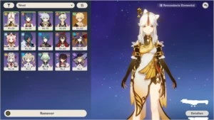 GENSHIN IMPACT Razor, Mona, Bennet,Xingqiu