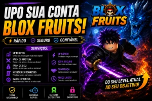 Upo Sua Conta No Blox Fruits Rápido E Com Segurança - Roblox
