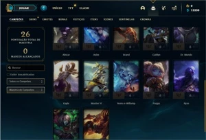 Conta ouro 4 com 4 Skins e 22 Champs ( Sem email confirmado) - League of Legends LOL