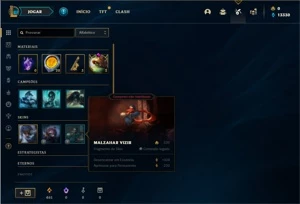 Conta ouro 4 com 4 Skins e 22 Champs ( Sem email confirmado) - League of Legends LOL