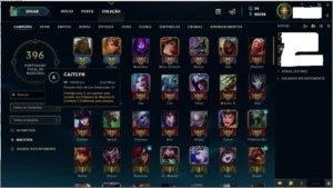 Conta no LOL, Platina com 204 skins + todos os champs - League of Legends