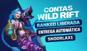Contas Wild Rift Prontas Pra Ranked + Baú Skin Lendária