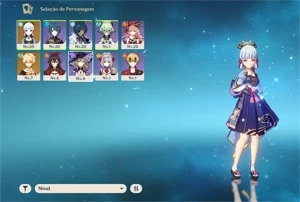 Conta Genshin Ayaka AR 10 - Genshin Impact