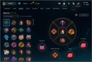 CONTA LOL LVL 225 156 SKINS +125 CAMPEÕES. - League of Legends