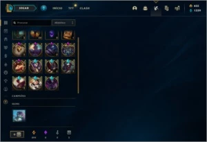 CONTA LOL LVL 225 156 SKINS +125 CAMPEÕES. - League of Legends