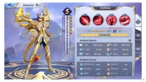 Conta Saint Seiya Awakening: KotZ barato Server A68-Columba SSA