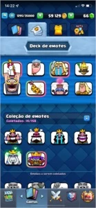 Conta Clash Royale Nível 11, 60 mil de ouro