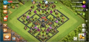 Conta Clash of Clans CV9