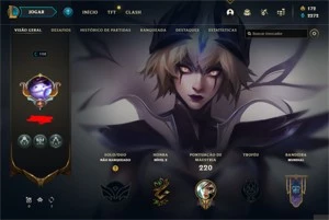 Conta de Lol pc - League of Legends
